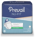 Picture of Nu-Fit® Adult Briefs (X-Large)(Pack of 15) aka Adult Diapers with tabs, Incontinent Underwear with tabs, NuFit, Prevail Diapers