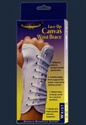 Picture of Lace-Up Canvas Wrist Brace (Right/Medium) aka Carpal Tunnel Support, Carpal Tunnel Brace, Medium Wrist Brace, Post Surgical Wrist Support, Clearance