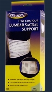 Picture of Low Contour Lumbar Sacral Support (Large) aka Back Brace, Lumbar Support, Back Support, Lower Back Brace, Price Reduced, Clearance