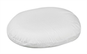 Picture of Molded Foam Ring Cushion (16") with White Cover aka 3" Seat Cushion, Donut Cushion, Wheelchair Cushion, DMI 8016