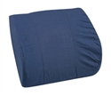 Picture of Memory Foam Lumbar Cushion with Navy Cover (14" x 13") aka Back Cushion, DMI 555-7921-2400, Lumbar Support, Chair Cushion, Back Pillow, Car Lumbar Support Cushion