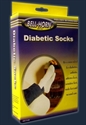 Picture of SoftStep Diabetic Socks (Large)(White) Bell Horn Socks, Diabetes Socks (mid-calf length), Clearance