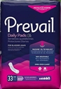 Picture of Prevail Daily Pads Ultimate 16" (Pack of 33) aka Pantiliners, Incontinent Pads, Prevail Ultimate Bladder Control Pads, Prevail PV-923Pads