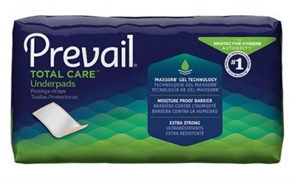 Picture of Prevail ® Disposable Super Underpad (30 x 30)(Pack of 10) aka Chux, Prevail Bed Pads, Disposable Bed Pads