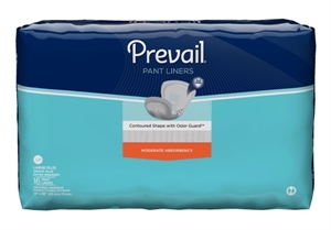 Picture of Prevail® Pant Liner Large Plus 13"x28" (Pack of 16) aka Bladder Control Pad, Incontinence Pads