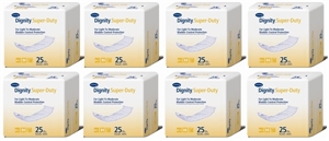 Picture of Dignity® Super Duty Pads (Case of 200) aka Insert, Diaper insert, Booster Pads, Pad to put in adult diaper