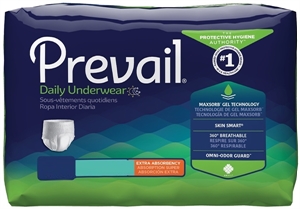 Picture of Prevail® Protective Underwear Adult Large aka Pull-up Extra Absorbency (Pack of 18) aka Prevail Underwear, Prevail pull-ups
