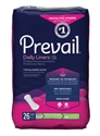 Picture of Prevail Daily Liners Light Absorbency 7 1/2" (Pack of 26) aka Incontinence Pads, Pantiliner, Prevail Liners, Prevail Pads