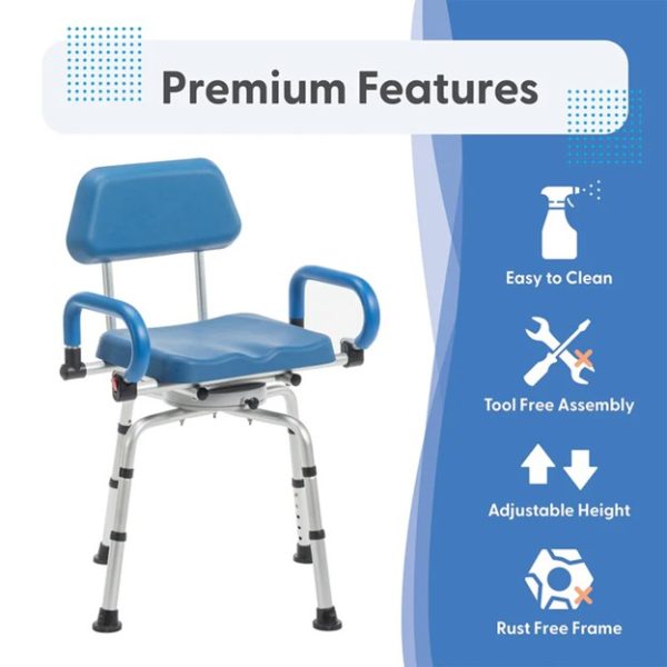 Journey SoftSecure Rotating Shower Chair - Image 4