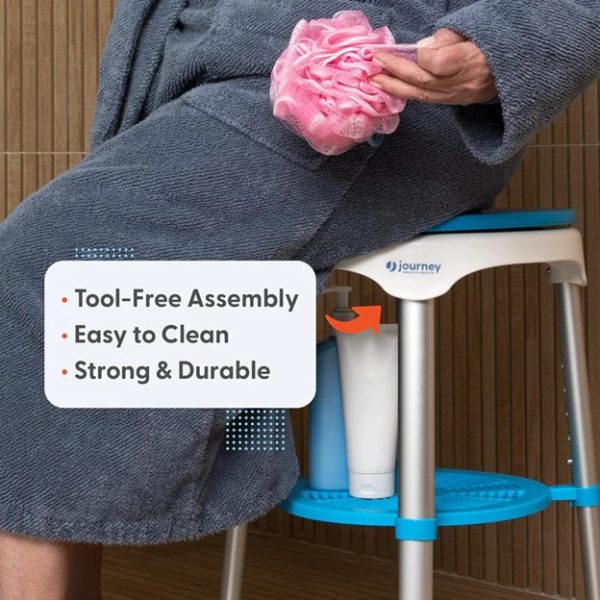 Journey EZ Swivel Shower Stool - Image 3